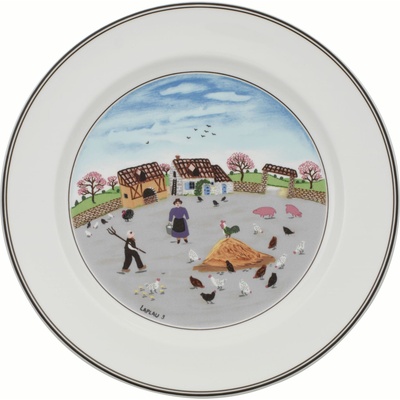 Villeroy & Boch Чиния за вечеря Design Naif Poultry Farm 27 см (10-2337-2624)