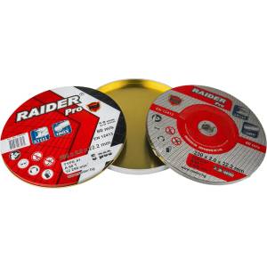 Raider Диск за метал 230х2.0х22.2mm A60T Inox мет кутия 5бр. RDP (0160159)