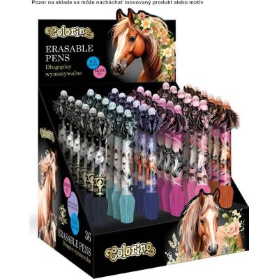 Pero gumovateľné Horses 1ks