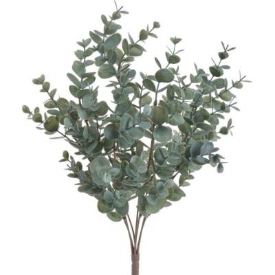 Umělý eukalyptus trs - zelenošedá 40 cm