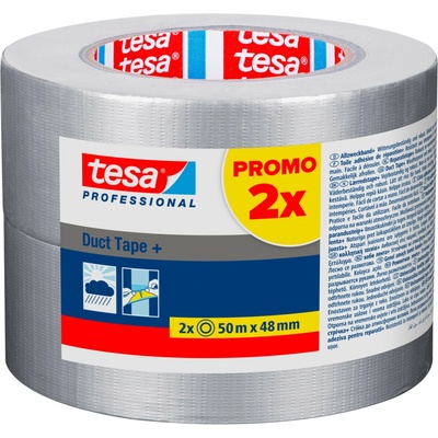 Tesa 4619 Duct Tape Promo 2x v balení 50 m x 48 mm