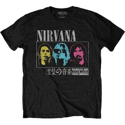 Nirvana Japan! Black S Риза (NIRVTS47MB01)