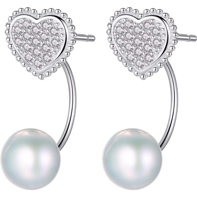 Silenti Jewelry Сребърни обеци "Отношение