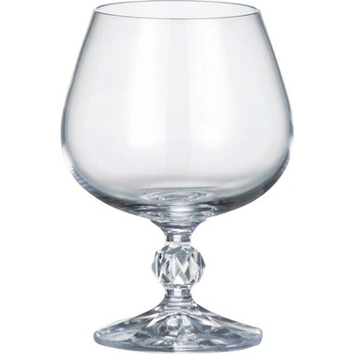 CRYSTALITE BOHEMIA BOHEMIA STERNA POHÁR NA BRANDY 6 x 250 ml
