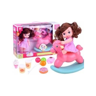 Jokomisiada Baby doll + POLE HORSE accessories ZA2927