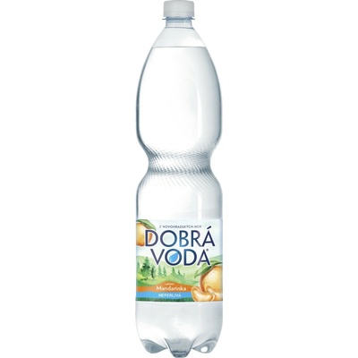 Dobrá voda mandarinka neperlivá 6 x 1,5 l