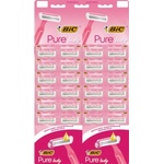 BIC Дамска самобръсначка BIC Pure pink 1 бр