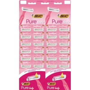 BIC Дамска самобръсначка BIC Pure pink 1 бр