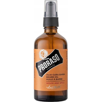 Proraso Beard oil wood and spice Olej na bradu 100 ml
