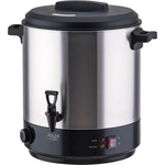 Adler Електрически съд за пастьоризация и варене Adler AD 4538, 3000W, 28 л, 30-100°C, Поддържане на топлина, Светлинен индикатор, Инокс/черен