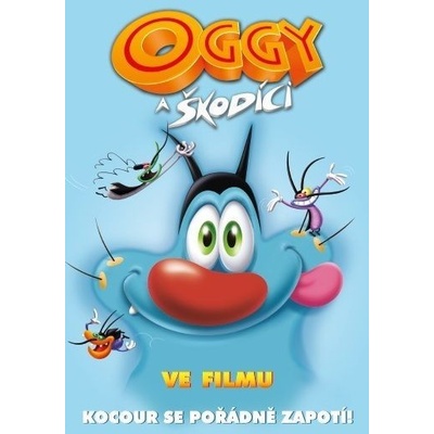 Oggy a škodíci ve filmu DVD