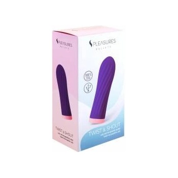 S Pleasures Вибратор във формата на куршум S Pleasures Лилав Люляк (8, 5 x 2, 5 cm)