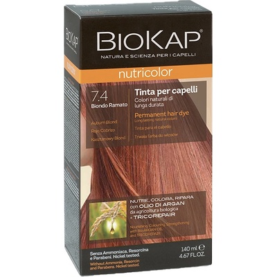 Nutricolor farba na vlasy Medený blond 7.4 140 ml