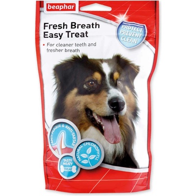Beaphar Fresh Breath Easy Treat- Лакомство за кучета, хапки за свеж дъх и чисти зъби, 150 гр