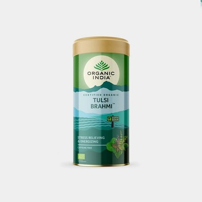 Organic India Tulsi Brahmi BIO plech 100 g
