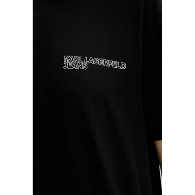 Karl Lagerfeld Jeans Памучна рокля Karl Lagerfeld Jeans (A2W13036)