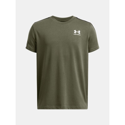 Under Armour UA B Icon Taped SS Тениска за момчета Under Armour | Zelen | Момчешки | 128