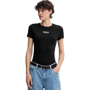 Tommy jeans Тениска tjw slim essential logo2 tee e (dw0dw20913-bds)