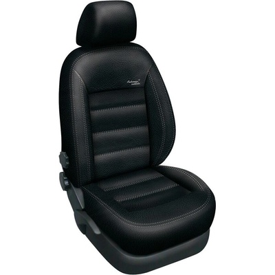 Autopotah Automega Škoda Octavia II, AUTHENTIC LEATHER, dělená, zadní loketní opěrka, černé | Zboží Auto