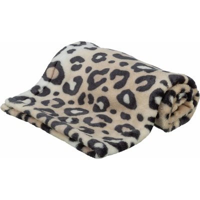 TRIXIE Plyšová deka Leo vhodná pro alergiky Leopard
