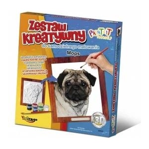 Mirage Hobby Convex Painting Dogs - Pug