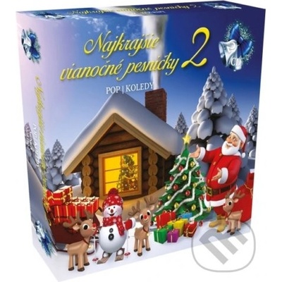Najkrajšie vianočné koledy 2 CD box / Pop koledy - Kolektív autorov