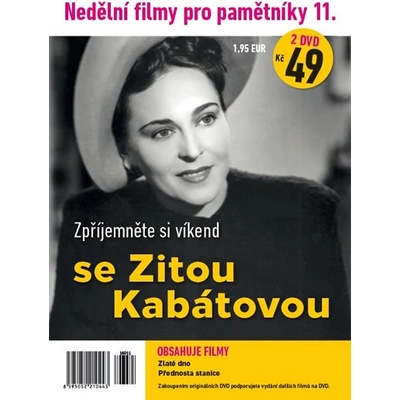 Nedělní filmy pro pamětníky 11 - Zita Kabátová DVD