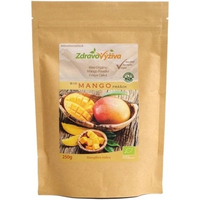 Zdravovýživa bio Mango prášok sušené mrazom 250 g