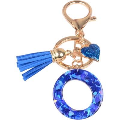 HARAHU Ключодържател Азбука - О / Тъмносиня kp37874 (37874)