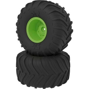 Arrma колело dBoots Chevron MT, диск зелен (2)