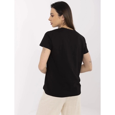 Tričko CLM-TS-1640.87 BASIC FEEL GOOD Čierna