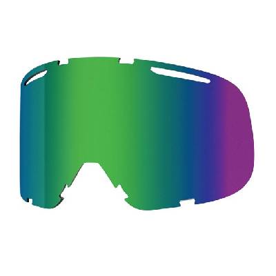 SMITH náhradní sklo L Riot Green Sol-X (02C5)