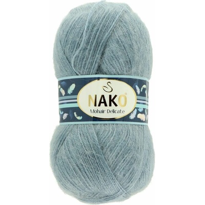 Nako Mohair Delicate 1985 modrá