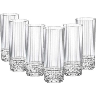 Bormioli Rocco America 20's sklenice na long drink 6 x 400 ml