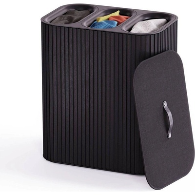 Joseph Joseph Черен бамбуков кош за пране 3x30 l Tota Trio Luxe - Joseph Joseph (1571485_5000007)