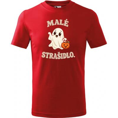 Handel detské tričko Malé strašidlo červená