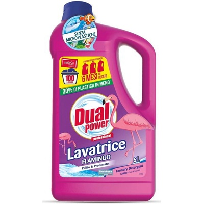 Dual Power univerzálny prací gél Flamingo 5 l 100 PD