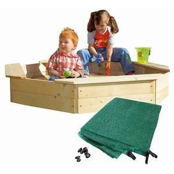 Image 1 of Woodyland Woody - Дървен пясъчник с покривало