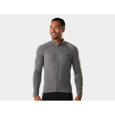 Circuit Thermal Long Sleeve Cycling Jersey tmavě šedá