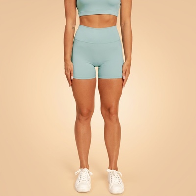 GymBeam BeastPink Дамски шорти Sense Storm Blue XXL