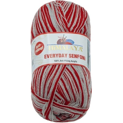 BELLATEX s.r.o. Příze Everyday Senfoni 100 g - 71022-13 červenošedá