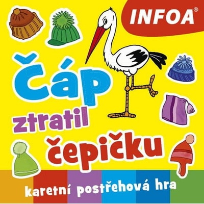 Čáp ztratil čepičku - karetní postřehová hra