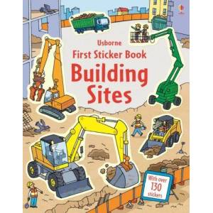 First Sticker Book Building Sites (2016)