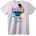 NOONEBRAND Тениска Stitch Детски празник - 2XL, White