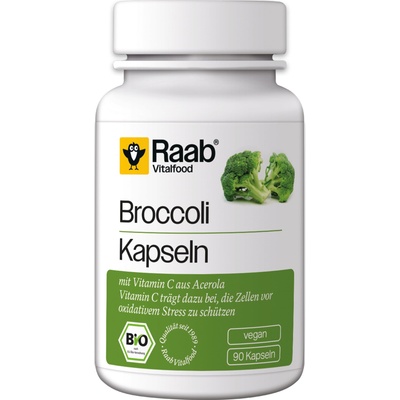 Raab Vitalfood Био броколи на капсули - 90 капсули