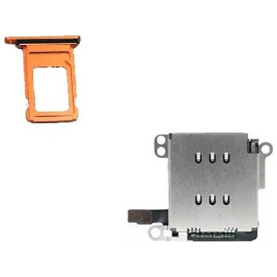 iPhone XR dual čítačka SIM+ tray coral