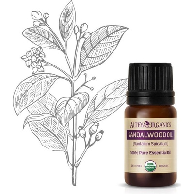 Alteya Organics Olej ze santalového dřeva 100% Bio Alteya 5 ml