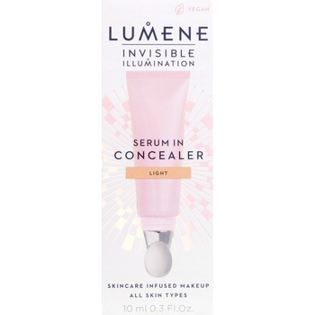 Lumene Korektor s rozjasňujúcim aplikátorom, vyhladzujúci Invisible Illumination light 10 ml