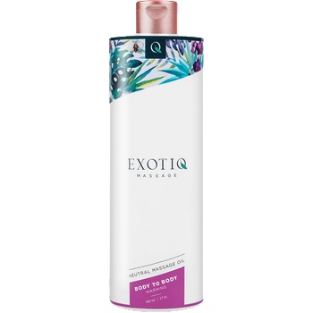 ostatní Exotiq Body To Body Warming Massage Oil - 500 ml