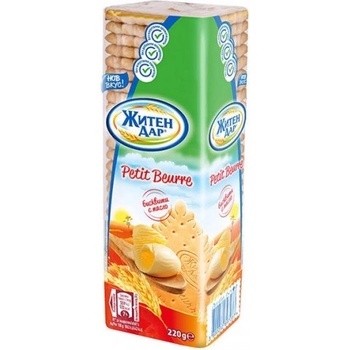 Житен дар Бисквити с масло Petit Beurre Житен дар 220гр